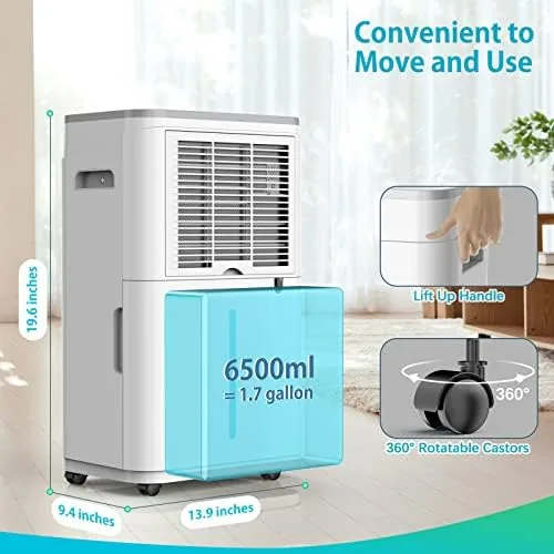 The Dehumidifier for Basement with Drain Hose 4500 Sq.Ft - 50 compared in context