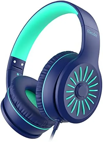 Overview of the ELECDER i45 Kids Headphones Wired, On-Ear Headphones for School Teens