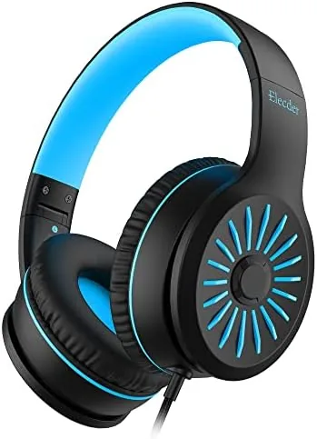 Overview of the ELECDER i45 Kids Headphones Wired, On-Ear Headphones for School Teen