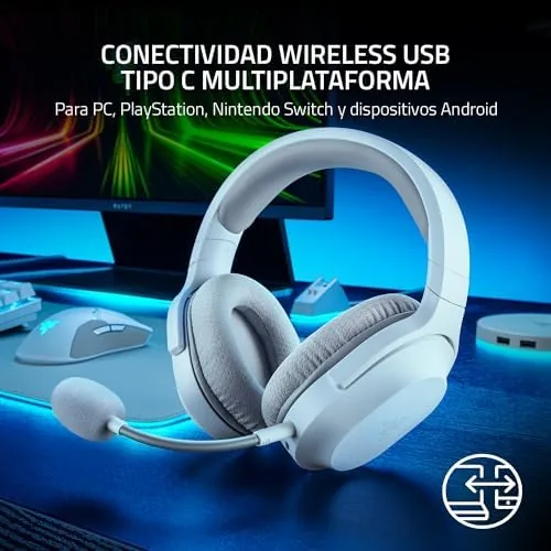 The USB-C wireless dongle and detachable microphone of the Barracuda X