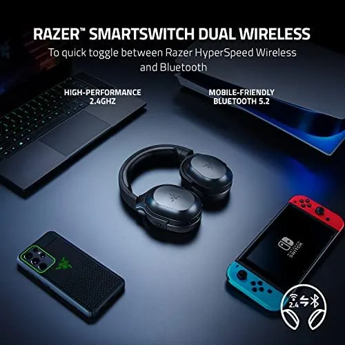 Razer Barracuda X with its USB-C 2.4GHz dongle