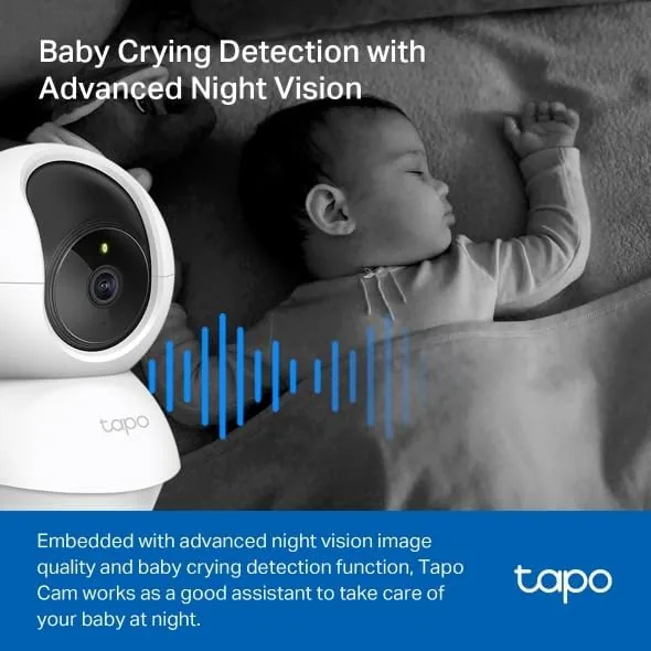 The Tapo 2K Pan/Tilt Security Camera for Baby Monitor, Dog Camera compared in context