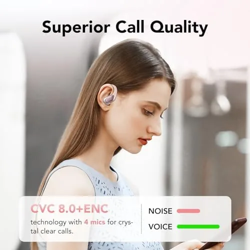 Another view of the Ear buds Wireless Earbuds Bluetooth 5.3 Headphones 60hrs Playtime with