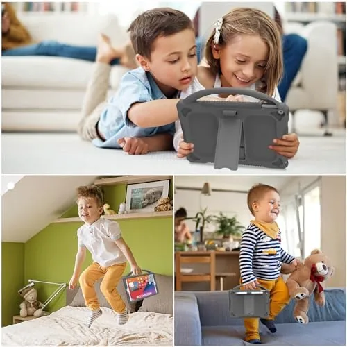 Another view of the JOGUIIA Kids Case for iPad 9th 8th 7th Generation,Shockproof Silicone