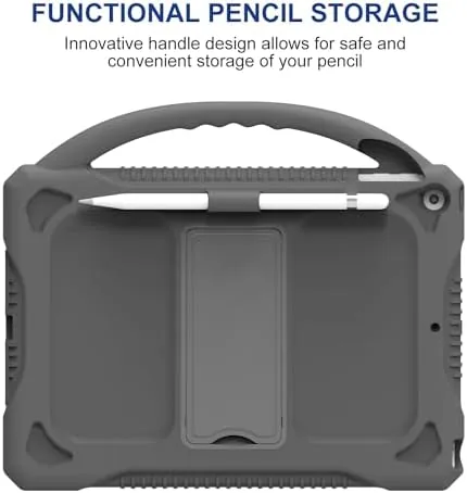 Testing the JOGUIIA Kids Case for iPad 9th 8th 7th Generation,Shockproof Silicone over two weeks