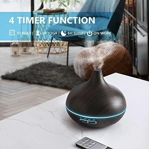 The Diffusers for Essential Oils Large Room, 550ml Essential Oil Diffusers in real use