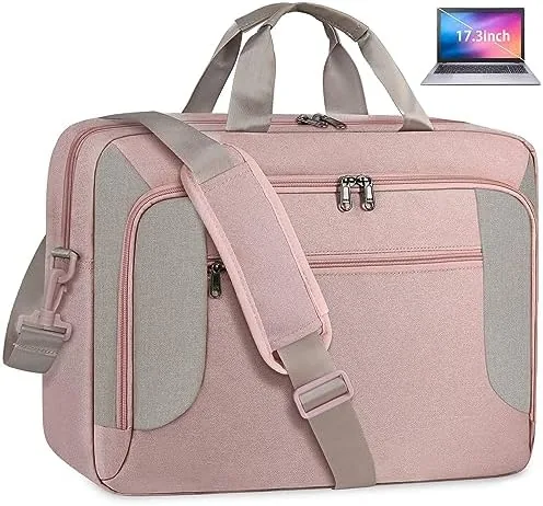 Laptop Bag 17.3 Inch Work Briefcase Laptop Case Computer Messenger Bag | Large Waterproof Review: Tested and Rated