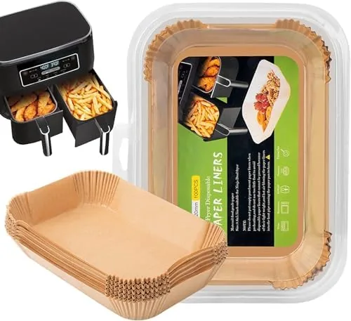 Air Fryer Liners Disposable for Ninja Dual, 8.6 x 5.5in, 100 Pcs | Rectangular Review: Tested and Rated