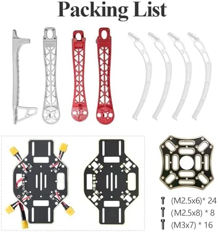 The HAWK'S WORK F450 Drone Frame, 450 mm Quadcopter Frame Kits compared in context