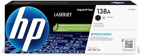 HP 138A Black Toner Cartridge | Works with HP LaserJet Pro 3001 Series, HP Review: Tested and Rated