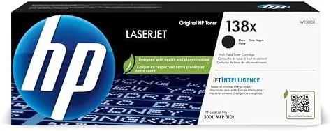 HP 138X Black High-Yield Toner Cartridge | Works LaserJet Pro 3001 Series, LaserJet Pro Review: Tested and Rated