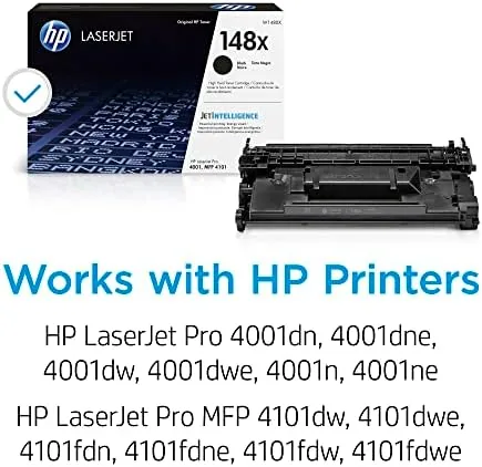 Close look at the HP Original 148X Black LaserJet Toner Cartridge | This Cartridge build quality