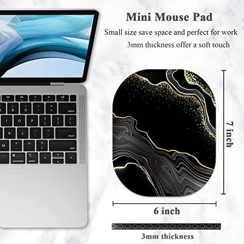 Close look at the Small Mouse Pad 6 x 7 Inch, Oval Mini Mouse build quality