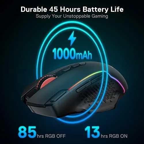 Complete wireless gaming setup with the M810 PRO in daily use