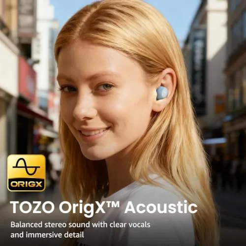 The TOZO A1 Wireless Earbuds Bluetooth 5.3 Light Weight in Ear compared in context