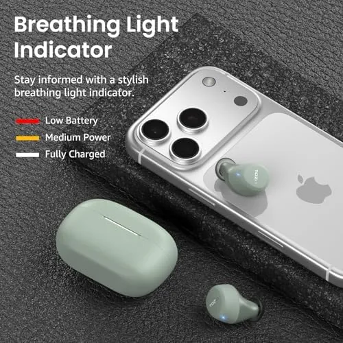 Testing the TOZO A1 Wireless Earbuds Bluetooth 5.3 Light Weight in Ear over two weeks
