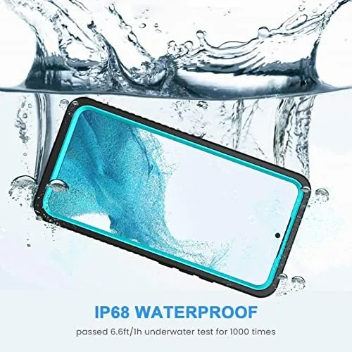 Detail shot of the Lanhiem for Samsung Galaxy S22 Case, IP68 Waterproof Dustproof with features