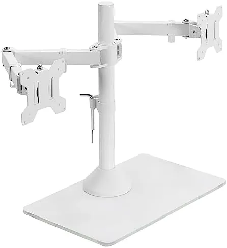 Overview of the VIVO Dual Monitor Desk Stand for 13 to 32 inch