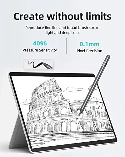 The Metapen Stylus Pen M2 for Surface (Premium, 4096 Finest Control compared in context