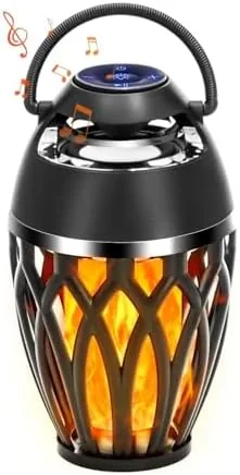 Vanten Outdoor Bluetooth Speakers, Bluetooth 5.0 Led Flame Speaker, IPX5 Waterproof Flame Torch Atmosphere Review: Tested and Rated