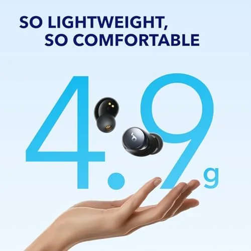 The Soundcore by Anker Space A40 Adaptive Active Noise Cancelling Earbuds compared in context
