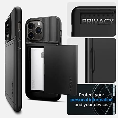 The Spigen Slim Armor CS Designed for iPhone 14 Pro Case in real use