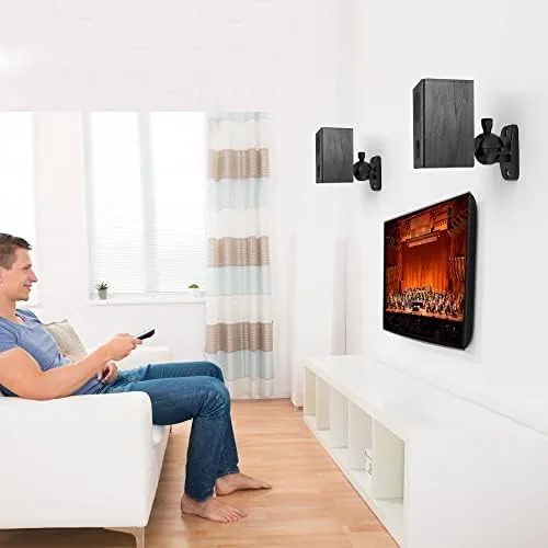 Testing the Speaker Wall Mount Brackets - Surround & Bookshelf Speaker Wall over two weeks