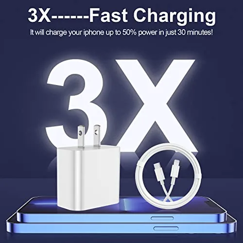 Charging block plugged into a wall outlet beside a bed