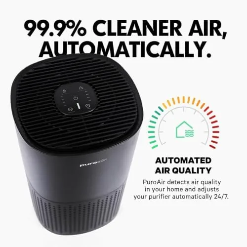 Testing the PuroAir 240 HEPA Air Purifiers for Home Pets Air Cleaner over two weeks