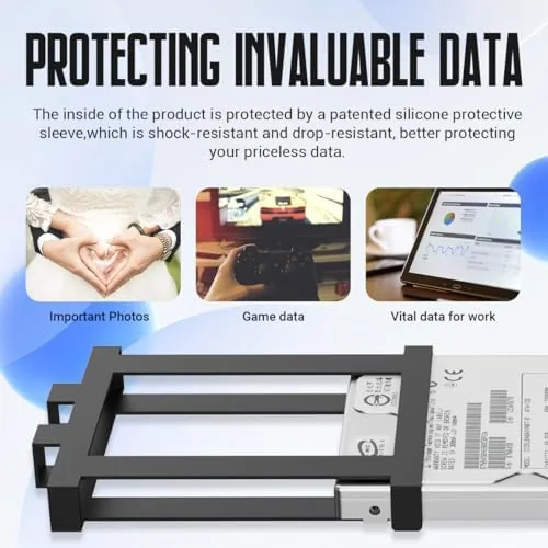 The YOTUO 500GB External Hard Drive, Portable Storage Expansion HDD, USB compared in context