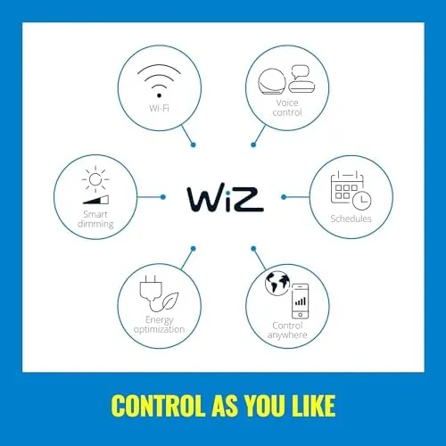 Detail shot of the WiZ Clear 40W BA11 Tunable White Filament LED Smart Candle-Shaped features