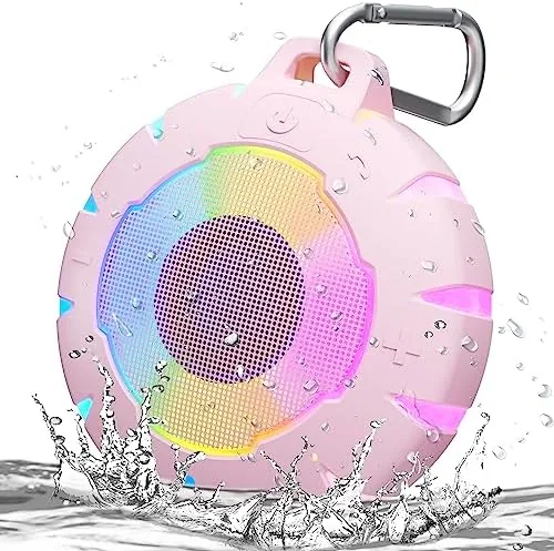 Overview of the HEYSONG Waterproof Shower Bluetooth Speaker, Durable & Portable with Clear