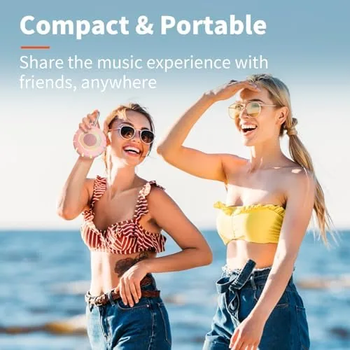 The HEYSONG Waterproof Shower Bluetooth Speaker, Durable & Portable with Clear in real use