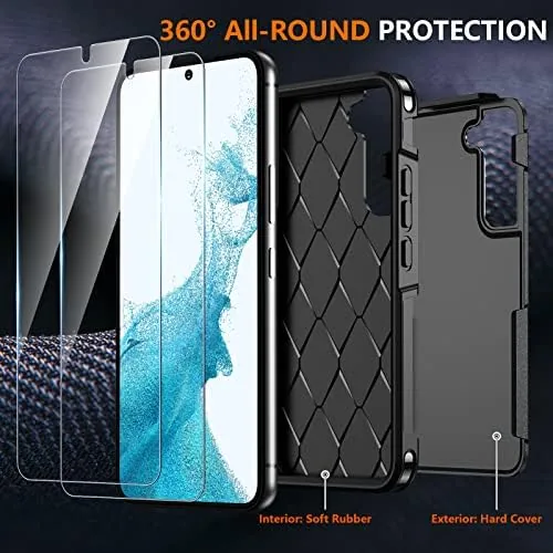 The SPIDERCASE Designed for Samsung Galaxy S22 Case, [10 FT Military in real use