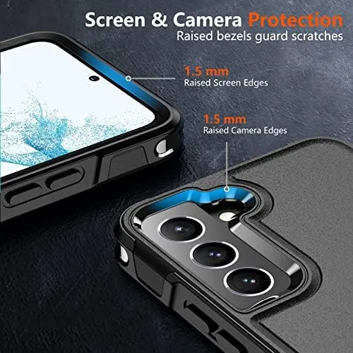 Another view of the SPIDERCASE Designed for Samsung Galaxy S22 Case, [10 FT Military
