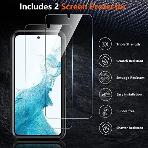 The SPIDERCASE Designed for Samsung Galaxy S22 Case, [10 FT Military compared in context