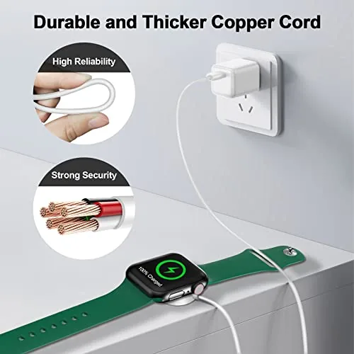 Cable coiled compactly in a travel pouch with the puck visible