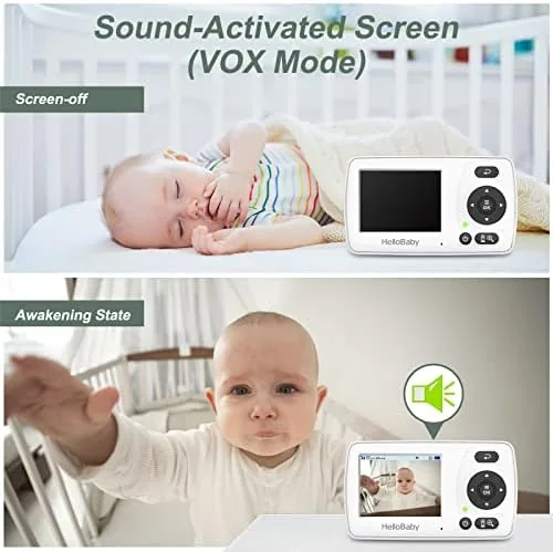 The HelloBaby HB30 Video Baby Monitor with Digital Camera and Audio compared in context