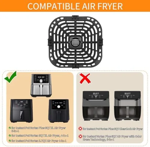 The Air Fryer Replacement Tray for Instant Pot Vortex 6 in in real use