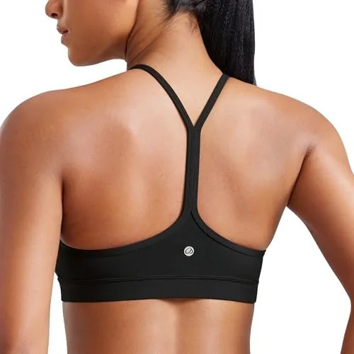 CRZ YOGA Butterluxe Y Back Sports Bras | Light Support, Removable Pads, Yoga, Extremely Review: Tested and Rated