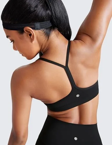 The CRZ YOGA Butterluxe Y Back Sports Bras | Light Support in real use