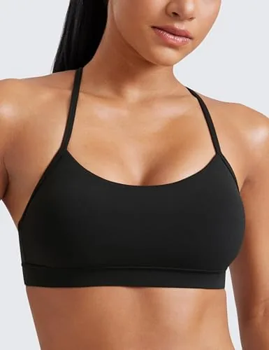 Another view of the CRZ YOGA Butterluxe Y Back Sports Bras | Light Support