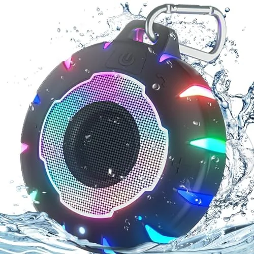 Overview of the HEYSONG Waterproof Shower Bluetooth Speaker, Durable & Portable with Clear