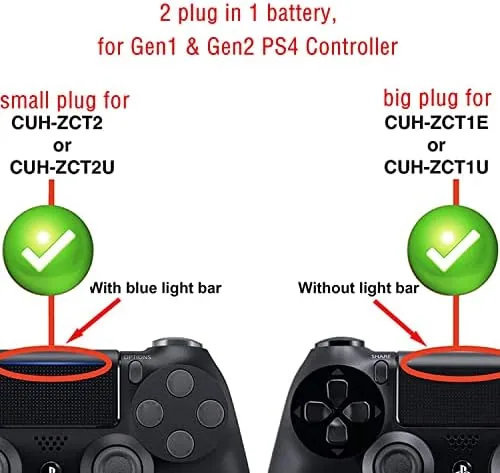 A controller with the upgraded battery in use during a long session