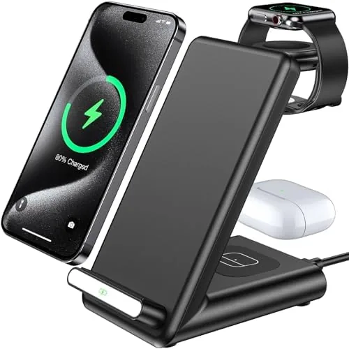 Wireless Charging Station,3 in 1 Charging Stand for Apple Multiple Devices | Fast Wireless Review: Tested and Rated