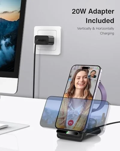 The Wireless Charging Station,3 in 1 Charging Stand for Apple Multiple compared in context