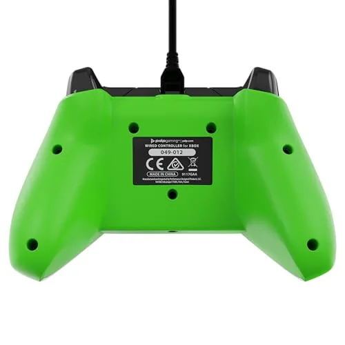 Couch setup with the PDP controller ready next to an Xbox console