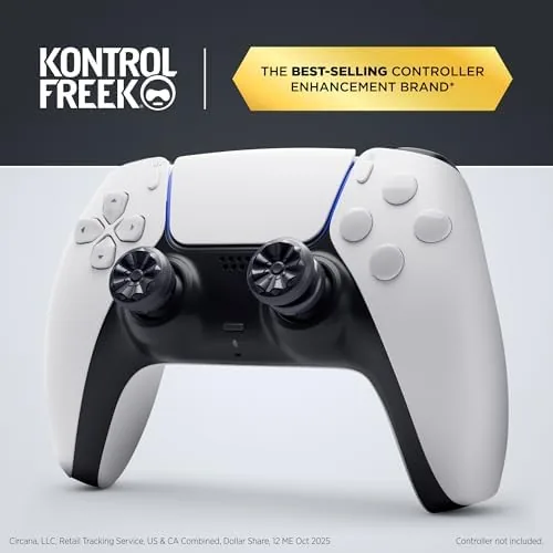 Close up of the galaxy pattern and rubber base ring on the thumbstick