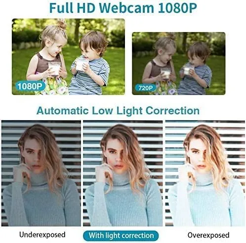 Close look at the 4K Webcam, HD Webcam 8MP- Laptop PC Desktop Computer Web build quality