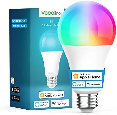 VOCOlinc Smart Light Bulb Works with Apple Homekit, Alexa, Google Home, Dimmable WiFi Smart Review: Tested and Rated